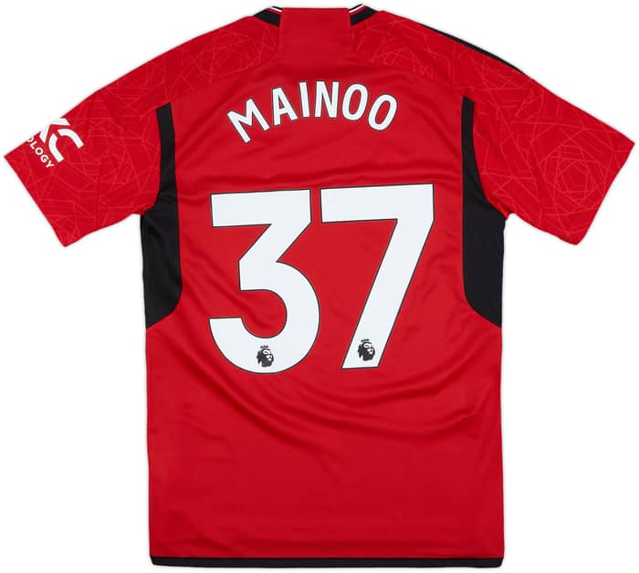 2023-24 Manchester United Home Shirt Mainoo #37 (M)