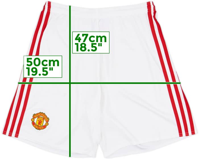 2016-17 Manchester United Home Shorts - 7/10 - (M)