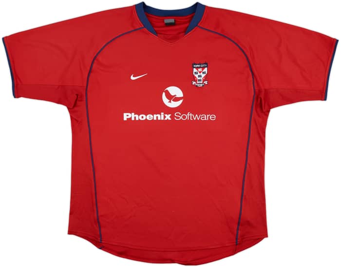 2003-04 York City Match Issue Home Shirt #17
