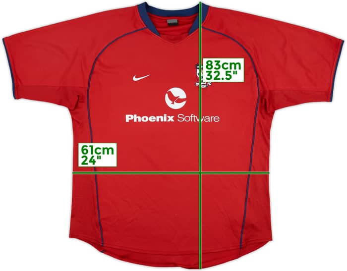 2003-04 York City Match Issue Home Shirt #17