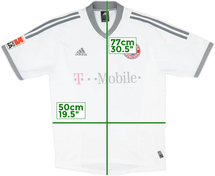 2002-03 Bayern Munich Away Shirt Ze Roberto #11 - 4/10 - (S)