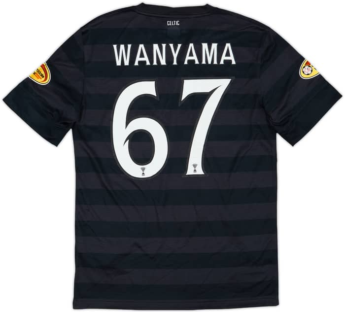 2012-13 Celtic '125th Anniversary' Away Shirt Wanyama #67 - 6/10 - (S)