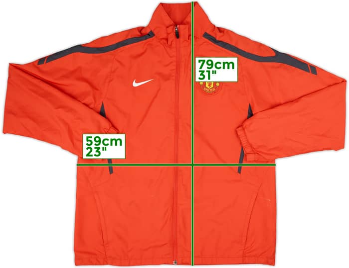 2010-11 Manchester United Nike Track Jacket - 7/10 - (L)
