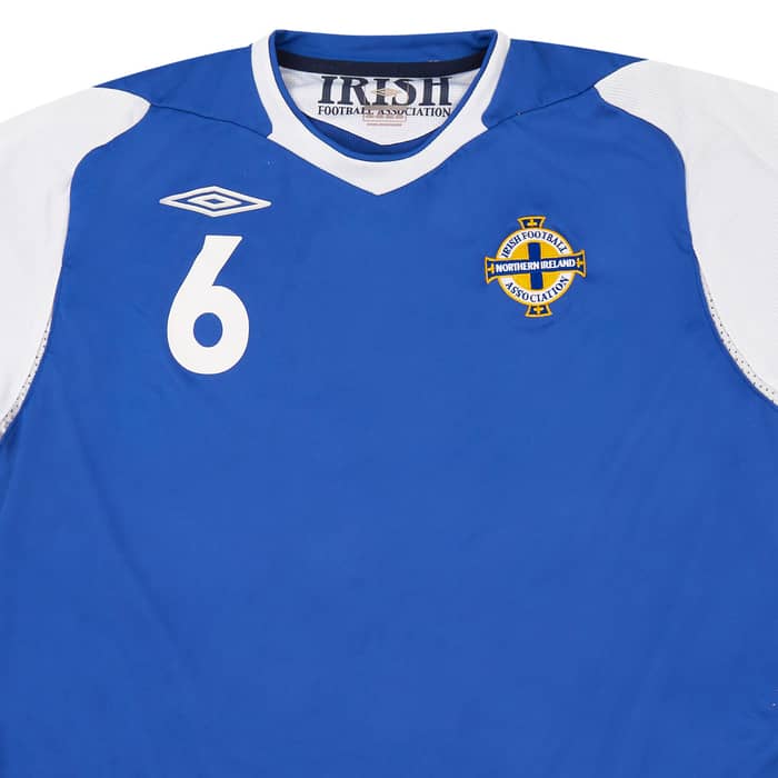 2006-08 Northern Ireland Match Issue Away Shirt #6