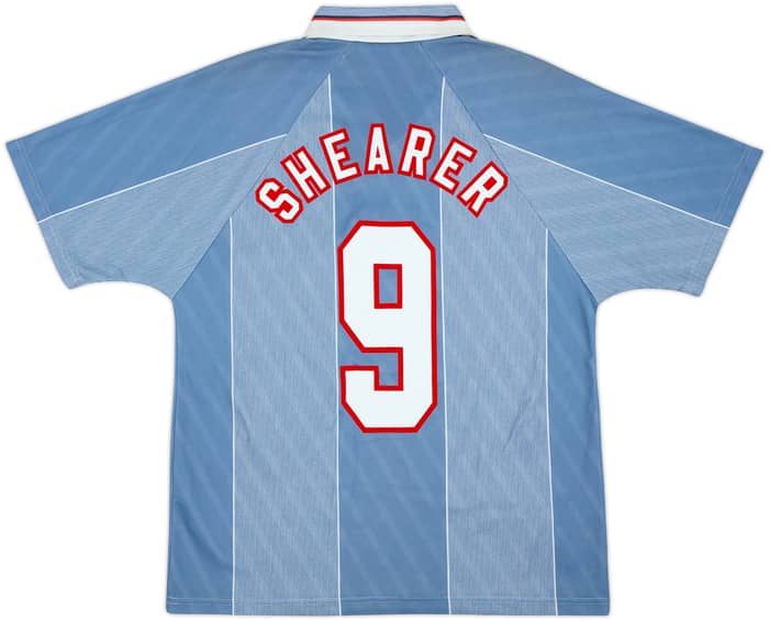 1996-97 England Away Shirt Shearer #9 - 9/10 - (L)