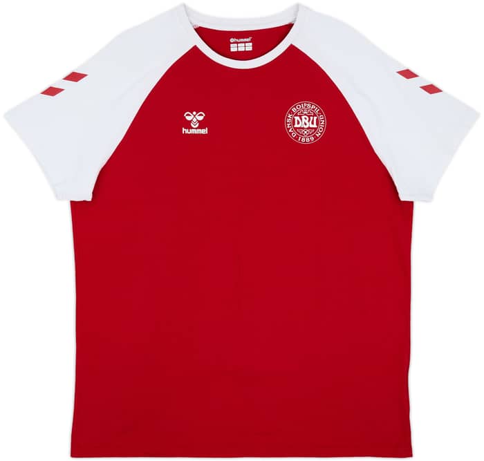 2022-23 Denmark Hummel Cotton Tee Danmark #10 - 8/10 - (XXL)