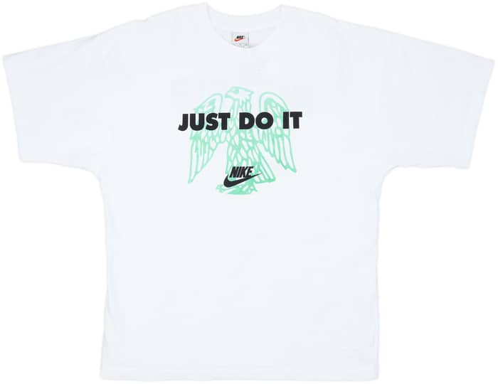 1996 Nigeria Nike Graphic Tee - 9/10 - (XL)