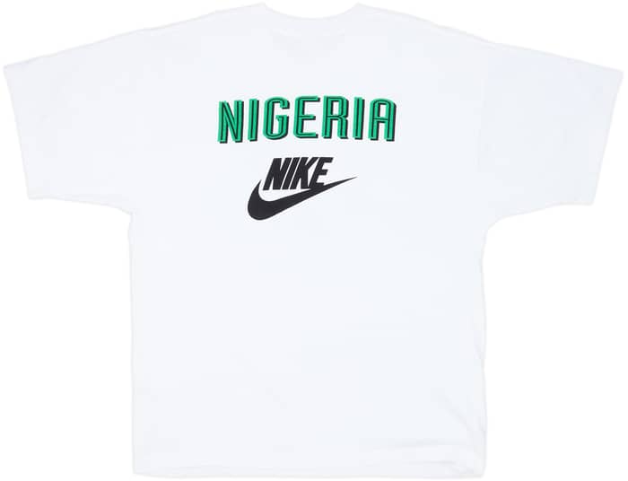 1996 Nigeria Nike Graphic Tee - 9/10 - (XL)