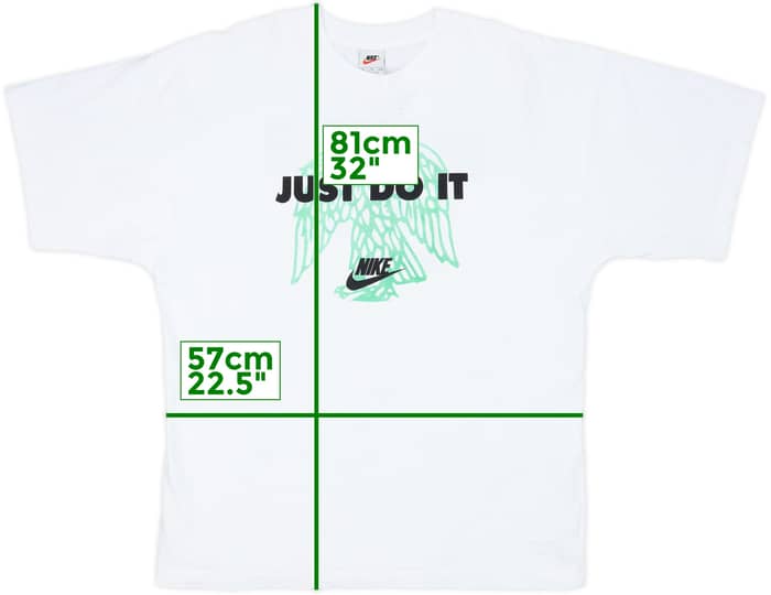 1996 Nigeria Nike Graphic Tee - 9/10 - (XL)