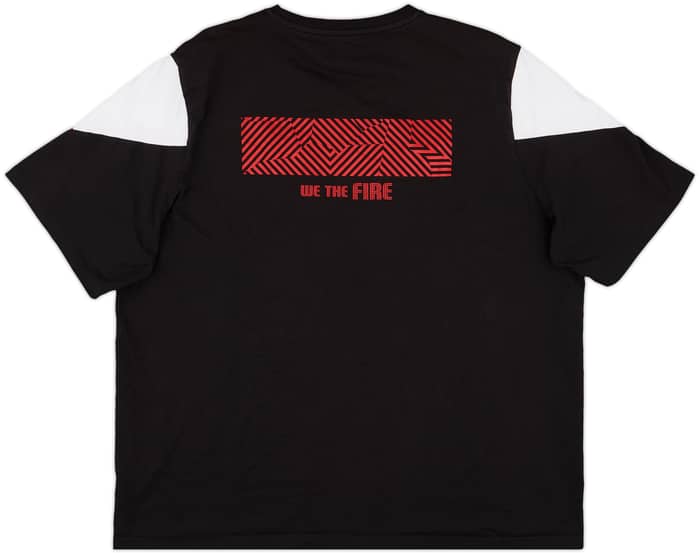 2021-22 AC Milan Puma Cotton Tee - 9/10 - (XXL)