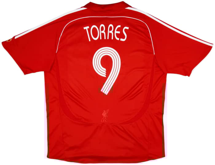 2006-08 Liverpool Home Shirt Torres #9 - 6/10 - (XXL)
