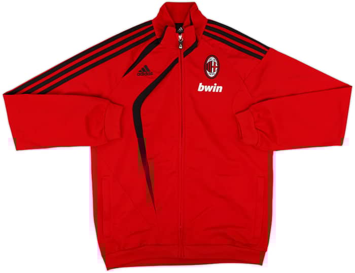 2009-10 AC Milan adidas Track Jacket - 8/10 - (L.Boys)