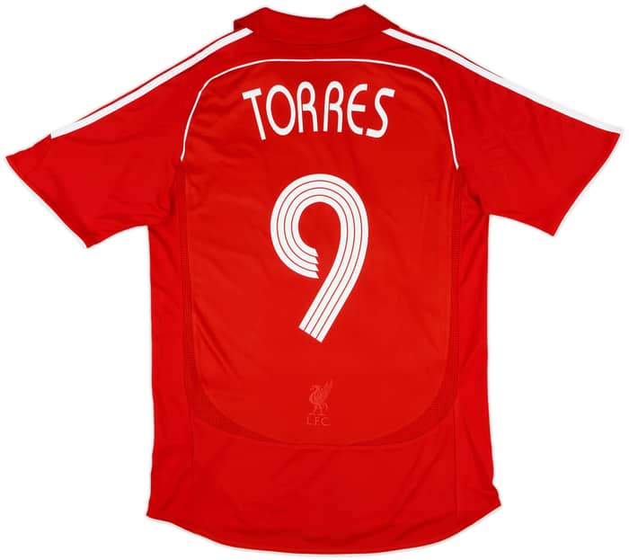 2006-08 Liverpool Home Shirt Torres #9 - 6/10 - (M)