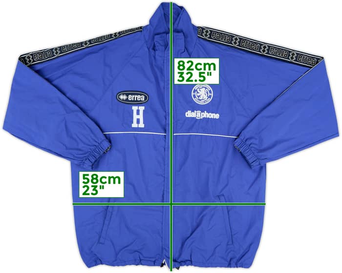 2002-03 Middlesbrough Staff Issue Errea 1/4 Zip Training Top H - 7/10 - (XL)