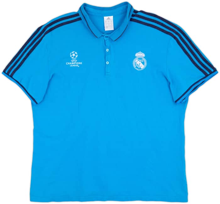 2015-16 Real Madrid adidas CL Polo Shirt - 9/10 - (XXL)