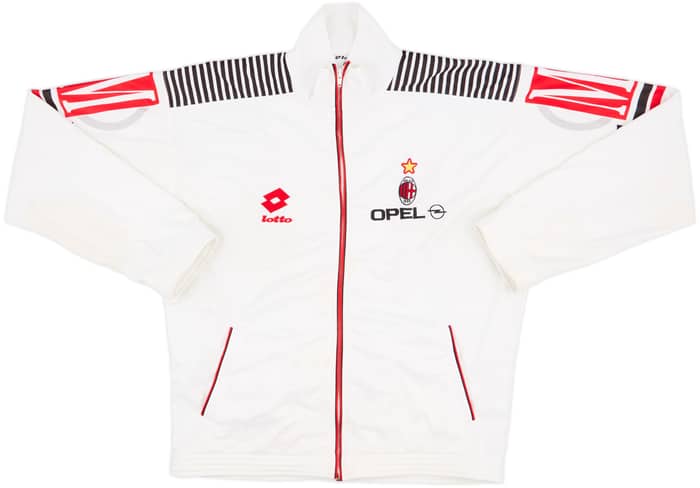 1995-96 AC Milan Lotto Track Jacket - 7/10 - (XL)