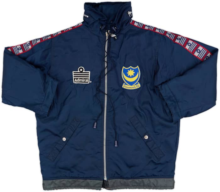 1997-99 Portsmouth Admiral Padded Bench Coat - 6/10 - (XL)
