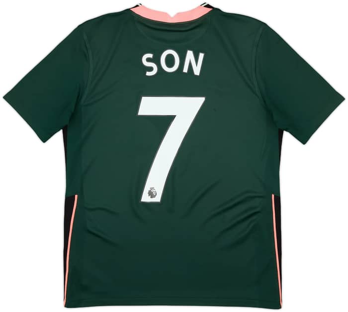 2020-21 Tottenham Away Shirt Son #7 - 6/10 - (XL.Boys)