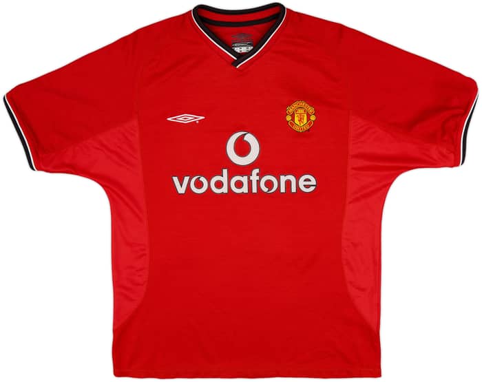 2000-02 Manchester United Home Shirt Keane #16 - 8/10 - (M)