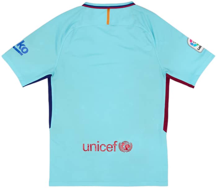 2017-18 Barcelona Away Shirt - 5/10 - (S)