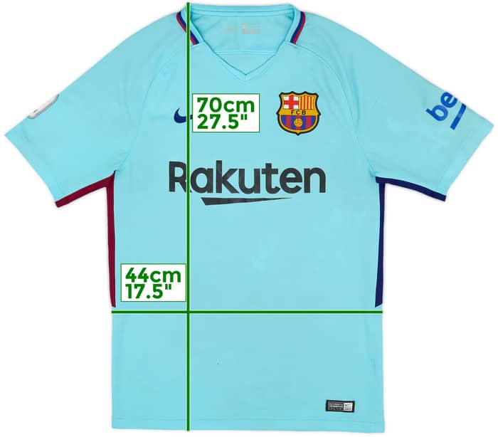 2017-18 Barcelona Away Shirt - 5/10 - (S)