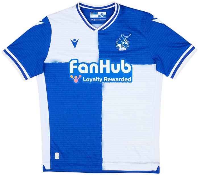 2024-25 Bristol Rovers Home Shirt - 10/10 - (XL.Boys)