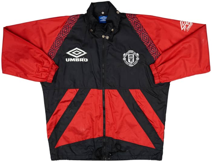 1995-97 Manchester United Umbro Rain Jacket - 5/10 - (S)