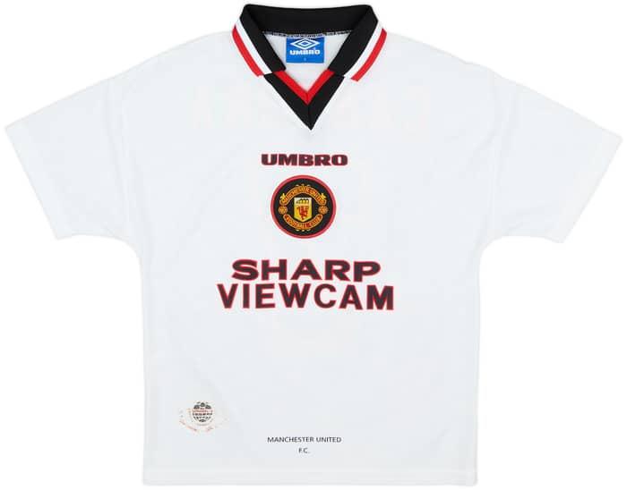 1996-97 Manchester United Away Shirt Cantona #7 - 8/10 - (Y)