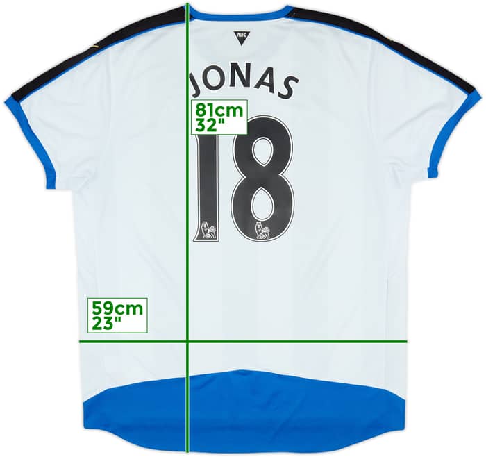 2015-16 Newcastle Home Shirt Jonas #18 - 6/10 - (XXL)