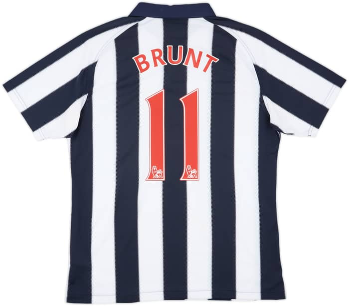 2010-11 West Brom Home Shirt Brunt #11 - 7/10 - (M)