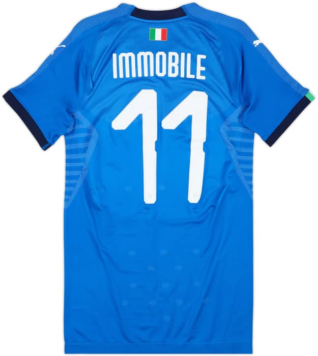 2018-19 Italy Authentic Home Shirt Immobile #11 - 10/10 - (L)