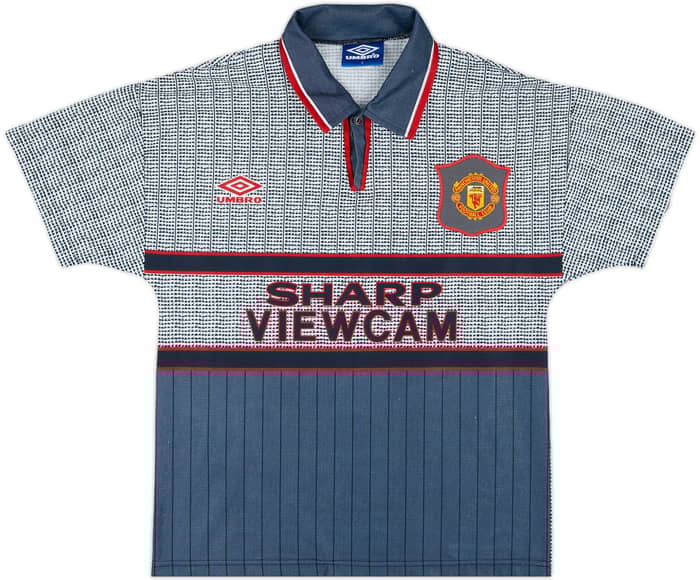 1995-96 Manchester United Away Shirt Scholes #22 - 9/10 - (Y)