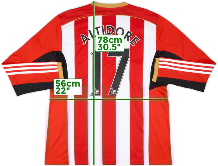 2014-15 Sunderland Home Shirt Altidore #17 (XL)