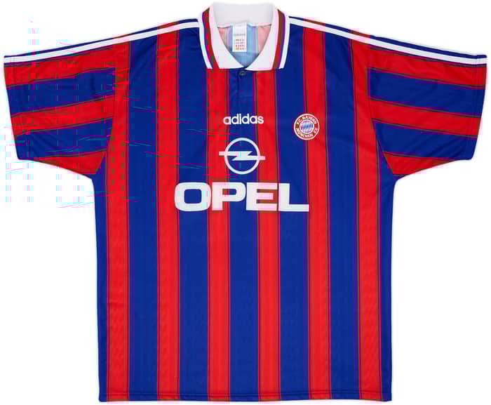 1995-97 Bayern Munich Home Shirt Nerlinger #6 - 9/10 - (XL)