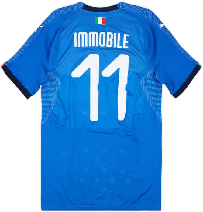 2018-19 Italy Authentic Home Shirt Immobile #11 - 7/10 - (XL)