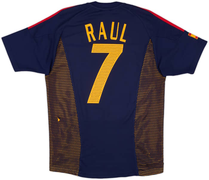 2002-04 Spain Third Shirt Raul #7 - 6/10 - (S)