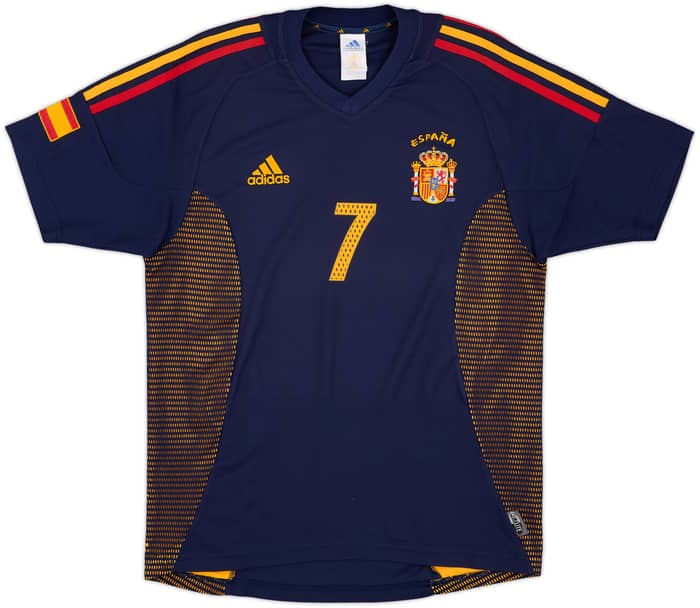 2002-04 Spain Third Shirt Raul #7 - 6/10 - (S)