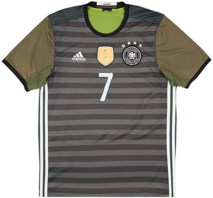 2015-17 Germany Away Shirt Schweinsteiger #7 - 7/10 - (M)