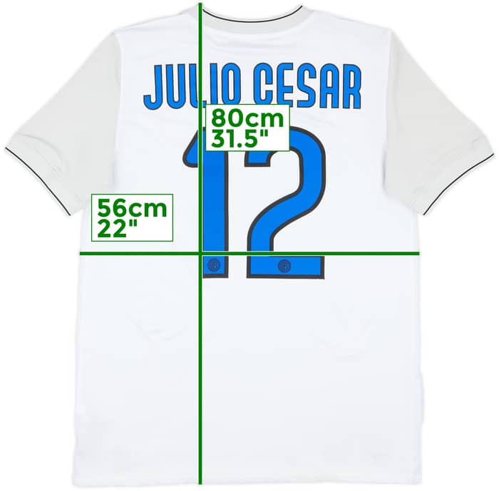 2009-10 Inter Milan GK S/S Shirt Cesar #12 - 7/10 - (L)