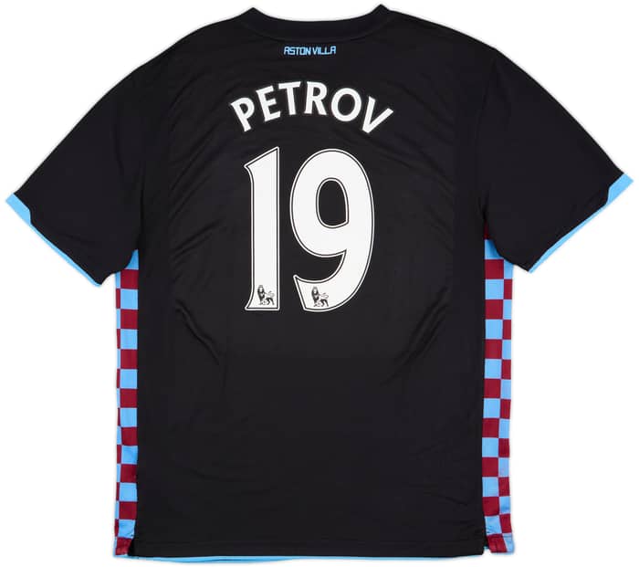 2010-11 Aston Villa Away Shirt Petrov #19 - 9/10 - (XL)