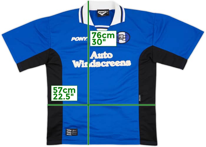 1996-97 Birmingham Home Shirt - 8/10 - (M)