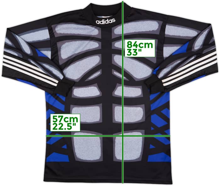 1990s adidas Template GK Shirt #1 - 7/10 - (XL)