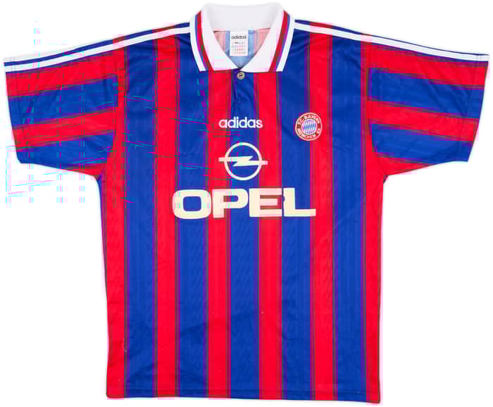 1995-97 Bayern Munich Home Shirt Matthaus #10 - 7/10 - (L)