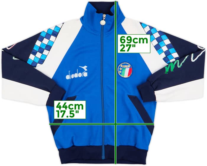 1990 Italy Diadora Track Jacket - 7/10 - (S)