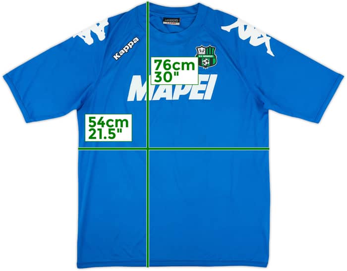 2015-16 Sassuolo Kappa Staff Issue Training Shirt - 8/10 - (L)