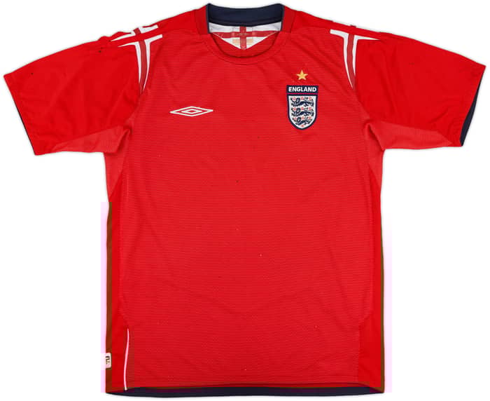 2004-06 England Away Shirt - 5/10 - (M)