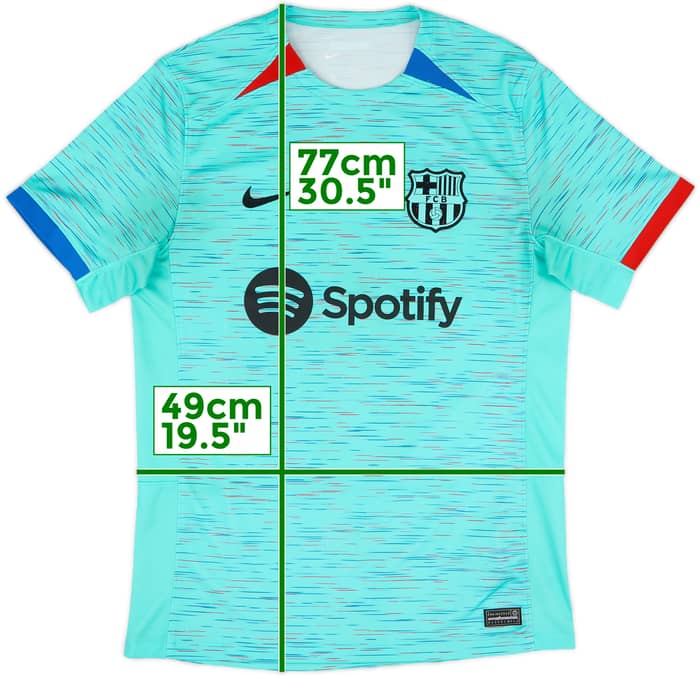 2023-24 Barcelona Third Shirt - 10/10 - (M)