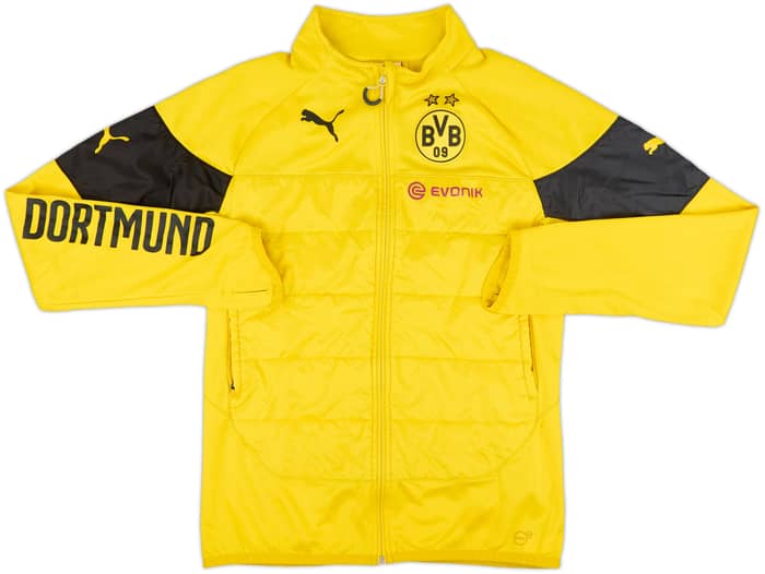 2014-15 Borussia Dortmund Puma Padded Track Jacket - 9/10 - (S)