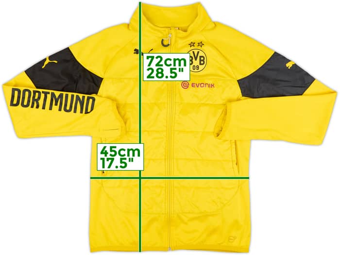2014-15 Borussia Dortmund Puma Padded Track Jacket - 9/10 - (S)