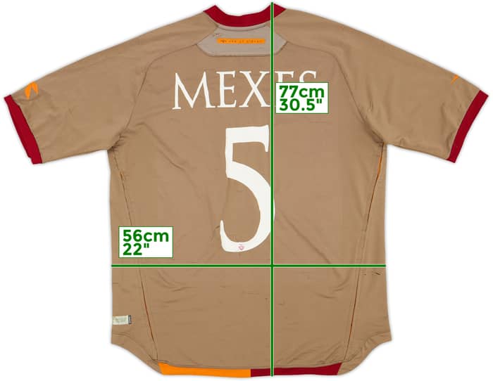 2006-07 Roma Third Shirt Mexes #5 - 5/10 - (XL)